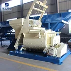 Hopper type construction equipment JS high performance cement concrete mixer machine diesel engine
