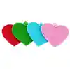 Food grade love silicone multi-function dishwashing brush fruit and vegetable cleaning insulation pad kitchen supplies