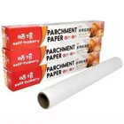 Mechanical Pulp Parchment Paper Sheets Silicone Coated Parchment Baking Paper Rolls And Sheets