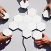 Amazon supplier Quantum Hexagonal Nightlight Honeycomb Wall Lamp Inductive Touch Studio Dimmer Led Touch Light