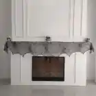 Fireplace Decoration Hot Sale Halloween Fireplace Mantel Scarf Cobweb Decoration With Cheapest Price