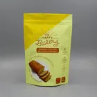 Custom Plastic Pouches Recycled Packaging White Matte Ziplock Packaging Bags For Food Packaging