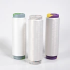 70D/24F/1 white and dope dyed color polyester dty yarn for sewing machinery