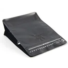 Laminated plastic stand up matte black coffee tea bag with valve and zip