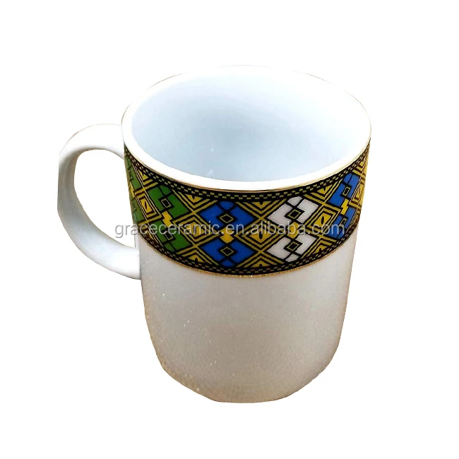hot selling eritrean ethiopian coffee cup set ceramic coffee mug