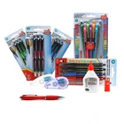 China Wholesale Cheap Business Office School Multi Color Smooth Write Plastic Ball Point Pen Bulk Gift Set