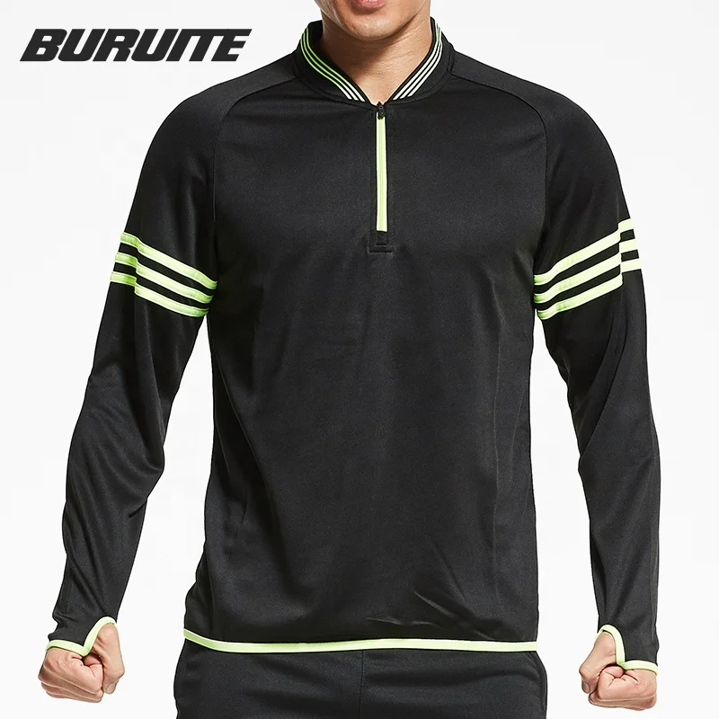 football long sleeve training tops