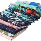 Cheaper Price Peach Skin Fabric AOP Printed Fabric For Swimwear/ Beach Shorts