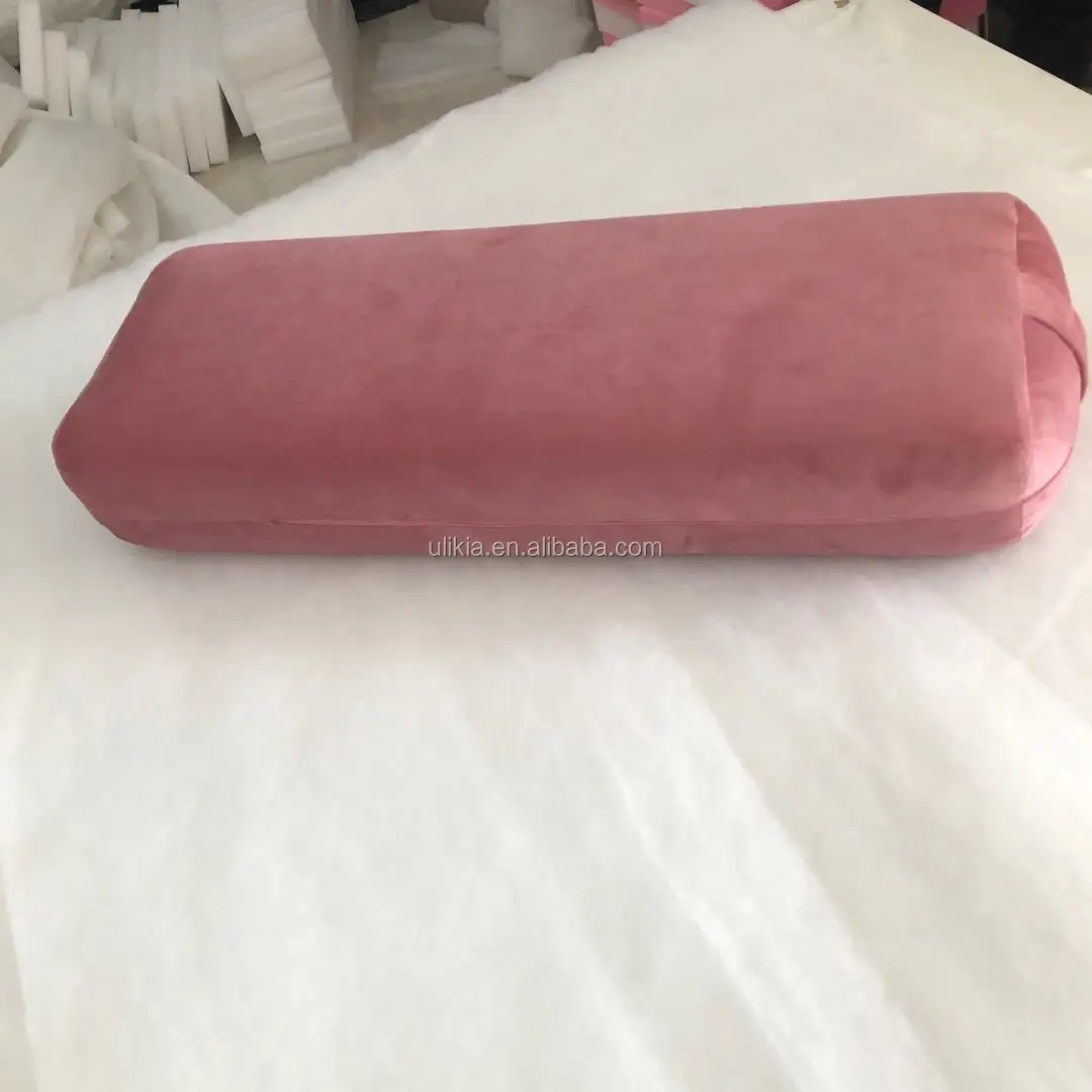 Yoga Bolster Pillow for Meditation and Support - Rectangular Yoga Cushion - Yoga Accessories with Carry Handle