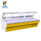 Columbia Commercial Deli Case Fresh Meat Display Cooler for Supermarket