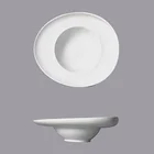 P&T Royal Ware glazed round edge ceramic deep stoneware porcelain soup plate for restaurant