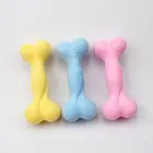 Manufacturers New Pet Products Environmental TPR Dog Chew Toys Milk Fragrance Foam Bones Dog Toys