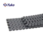 Food grade Yk2120A plastic curved modular conveyor chain modular belt conveyor price