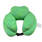 New design customized U-shaped airplane travel headrest car neck pillow moroccan maternity pillow