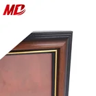 Gold Medal Customized Style 8.5*11'' A4 PS Graduation Certificate Frame With School Name