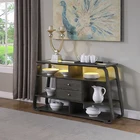 Custom High Quality Latest Living Room Furniture Led TV Rack Cabinet Design