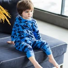 custom pijamas kids short printed pajama baby clothes children bathrobe