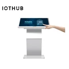 HUSHIDA 32 inch Infrared touch frame 4mm tempered glass table stand touch screen horizontal touch one machine