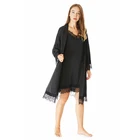 Lingerie Graceful Women Sexy Satin Silk Lace Patchwork Bath Lingerie Robes For Spa Night