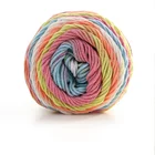 100g Rainbow Color Thick Warm DIY Crochet Knitting Hand-woven Milk Soft Baby Cotton Crochet yarn