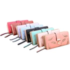 Leather Purse Wallet 15 Years Factory Fashion Wallet Women PU Leather Card Holder Wallet Ladies Purse Woman Clutch Wallets