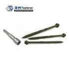 Screw Screws Railway Sleep Screw Landscape Decking Screws Heavy Duty Log Wood Screw Timber Log Fix Screw