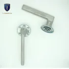 Door handle stainless steel with modern lever