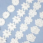 Factory Lace Lace Factory Custom Polyester Water - Soluble Embroidery Lace For Dress Trim