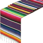 Mexican Fiesta Party Cinco De Mayo Decorations 84 inches Mexican Serape Table Runners