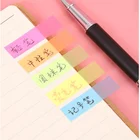 Pages Sticker Colorful PET Bookmark Memo Flags Sticky Notes sticker