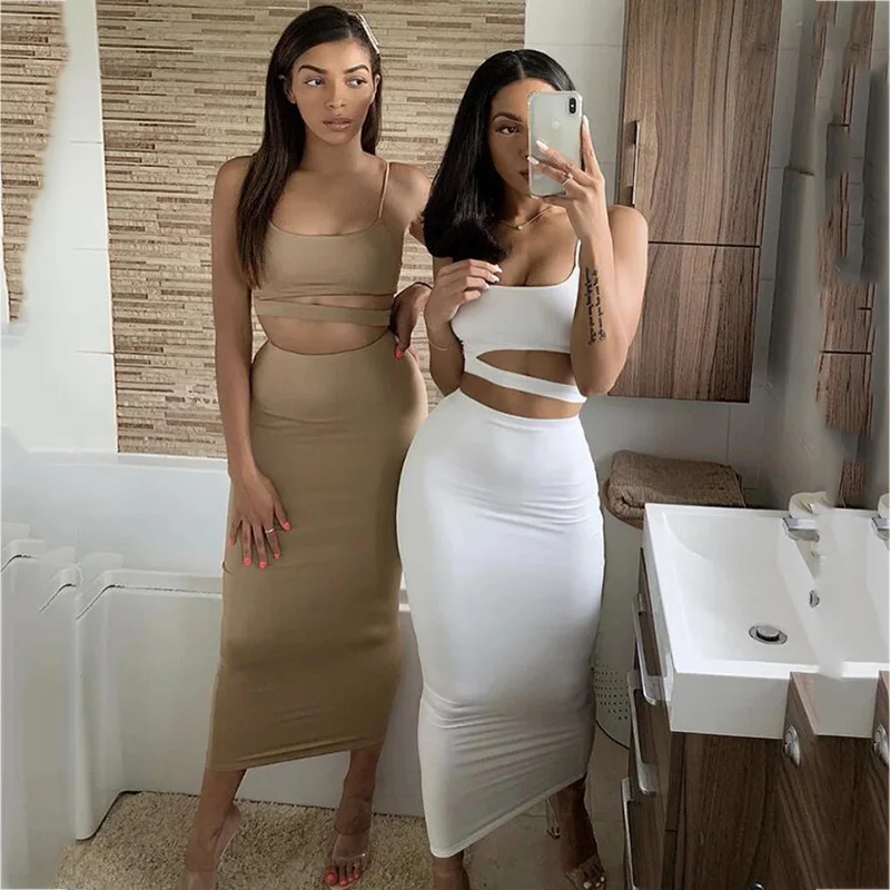 two piece bodycon set wholesale