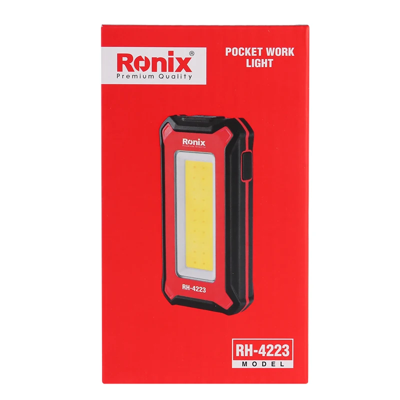 Ronix Rh 4223 Led Working Light Portable Cob Work Light Tripod