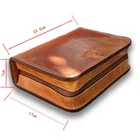 Watches Watch Handmade Luxury Leather 3 Watches And 5 Watch Straps Boxes Cases Portable Watch Bands Travel Storage Case