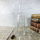 China Factory 750 ml Empty Gin Bottle Liquor Vodka Glass Bottle for Sale