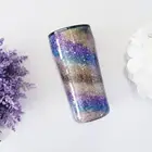 Wholesale Top Quality Eco-friendly PET Colors Bulk Polyester Glitter Tumbler for Craft Decoration