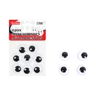 Yiwu Rongou Handmade DIY Round Moving Doll Eyes Safety Eyes With Plastic Toy Eyes For DIY Toys