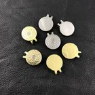 Golf Gift Metal Ball Markers Low MOQ Blank Golf Ball Club Metal Clip Marker Gift Set