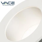 VACE New design deep anti glare aluminium commercial cob 7W 10W 15W 20W led down light