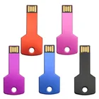 カスタムキー形状の usb フラッシュドライブ 4 ギガバイト、 8 ギガバイト金属キー usb 、プロモーションギフト usb キーロゴ