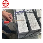 China Dalian G603 granite mid grey white Mid Grey and Silver granite pavings granite countertop