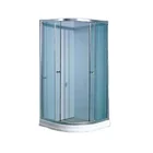 Room Hotel Alloy Prefabricated Tempered Glass Whole Unit Cabin Design Bathroom Shower Room