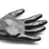 Hampool Wholesale Durable Working Emboss Cut Proof Protection Coated Black Gloves