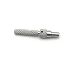 Customized Hardware Parts CNC Metal Stainless Steel Turning Products Knurled Shaft