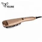 Ceramic coated plate portable steam hair straighteners