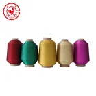 ST MS Type Circular Knitting Rayon Metallic Yarn Embroidery Thread for Weaving