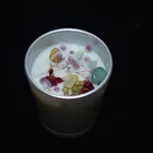 new cheap candle scented natural soy scented luxury candle crystal candle holder centerpieces
