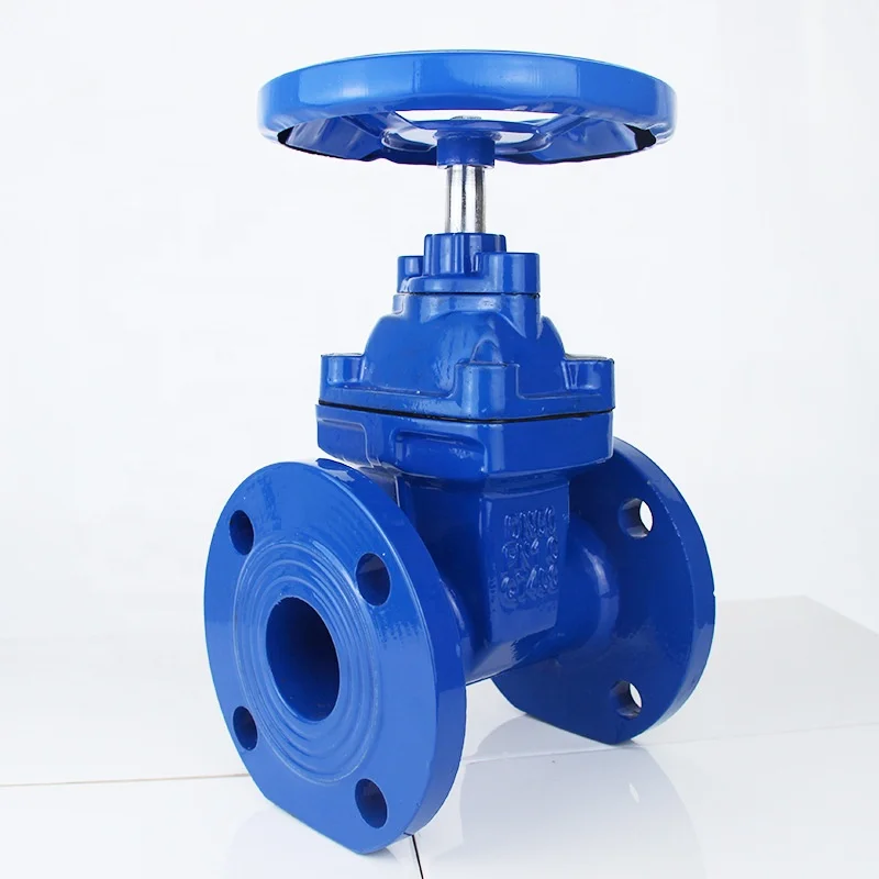 Manual Gate Valve With Ductile Cast Iron Ggg50 Hand Wheel Resilient