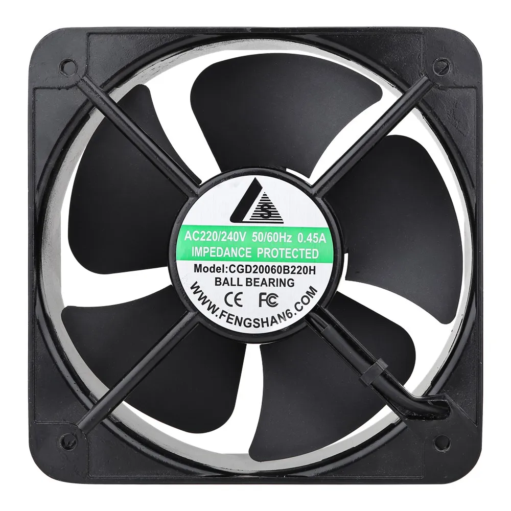 Axial Flow Cooling Fan, 8inch, 200mm, 220v, 200*200*60mm - detail 2