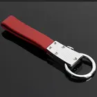 Custom Pereasonalized Keychain Real Leather Keyring With Logo