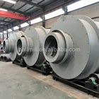 Factory Supply Roller Cylinder Three Triple Pass Drum Rotary Sand Dryer For Drying River Sand, Cement